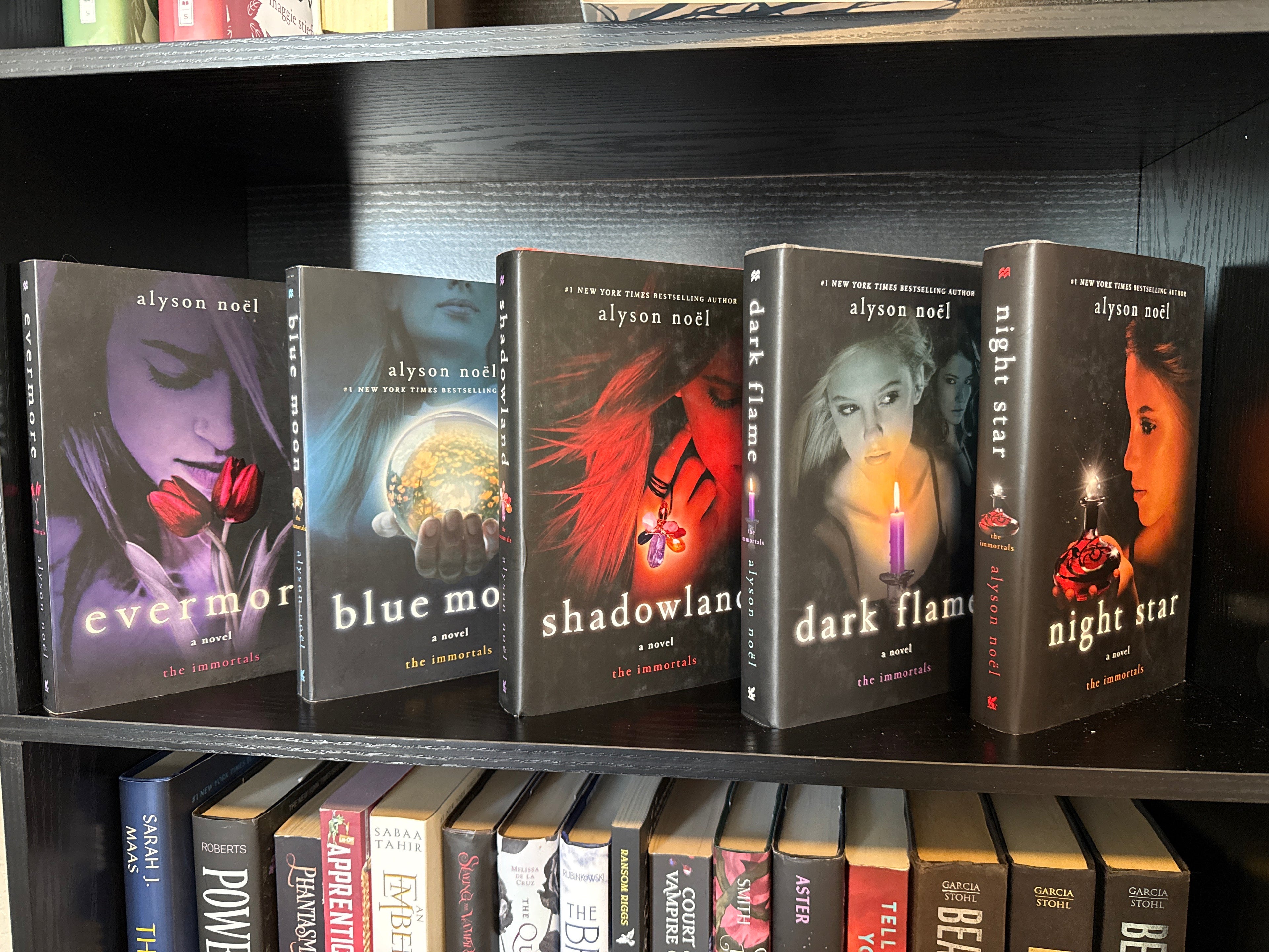 The Immortals series books 1-5 used