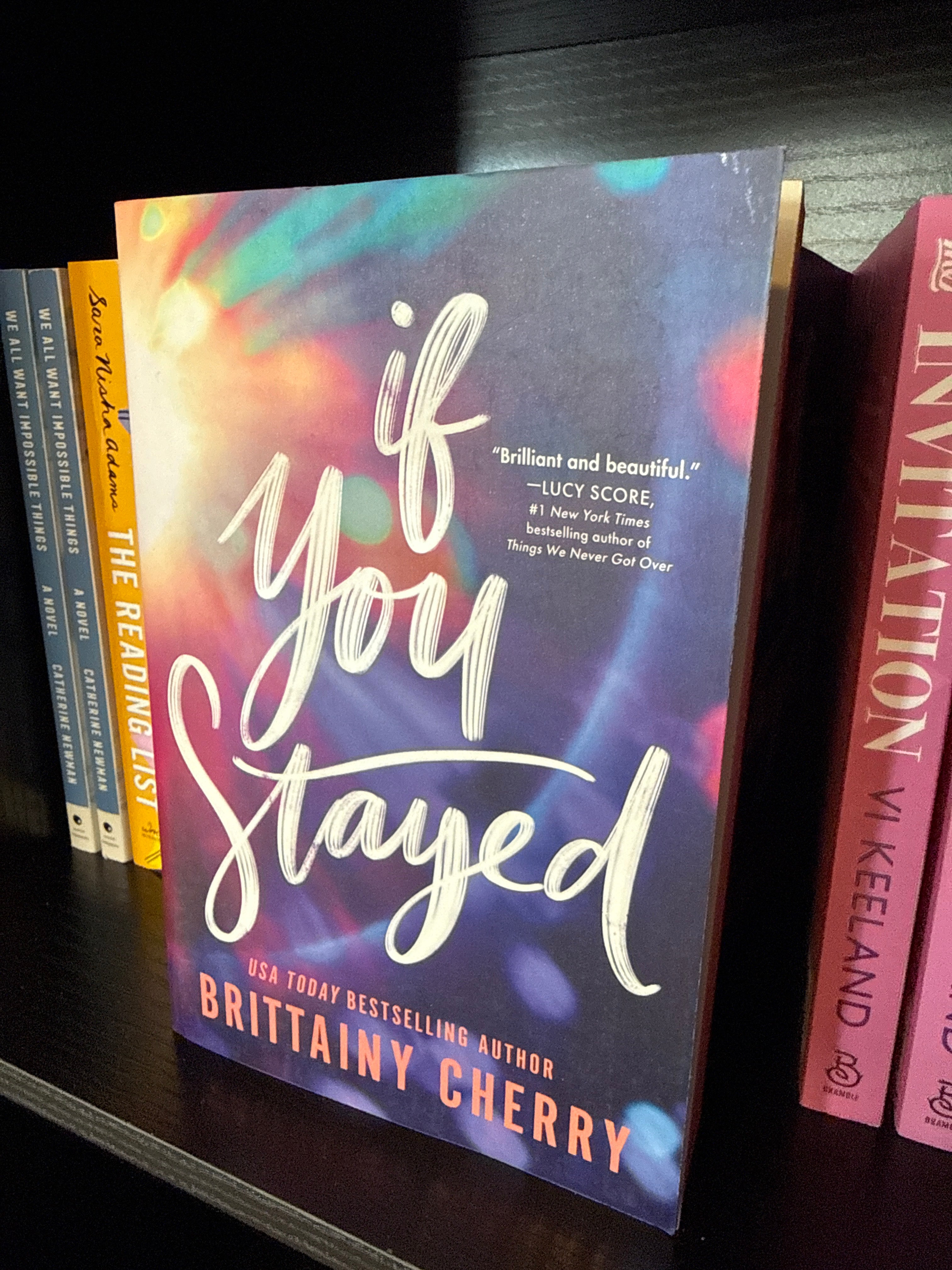 If You Stayed (sprayed edges)