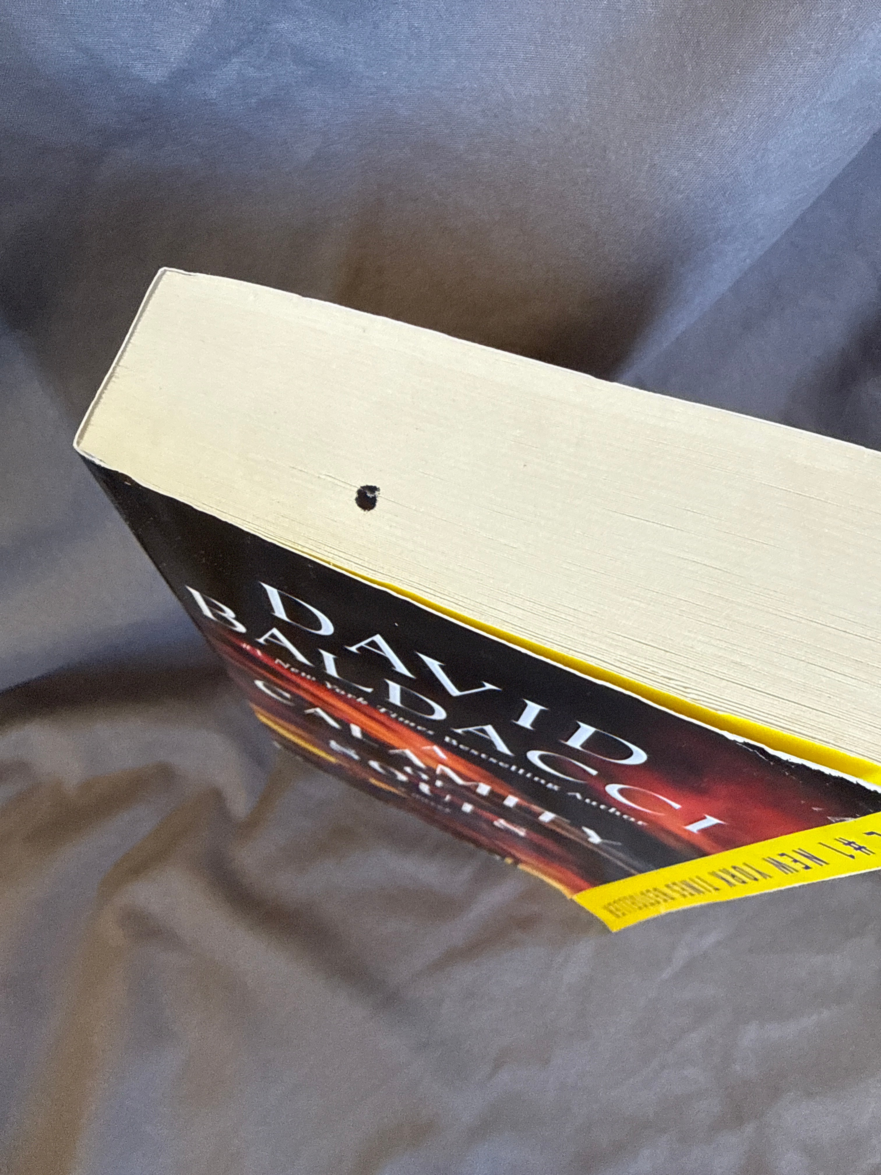 A Calamity of Souls by David Baldacci *minor damage*