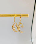 Moon goddess earrings