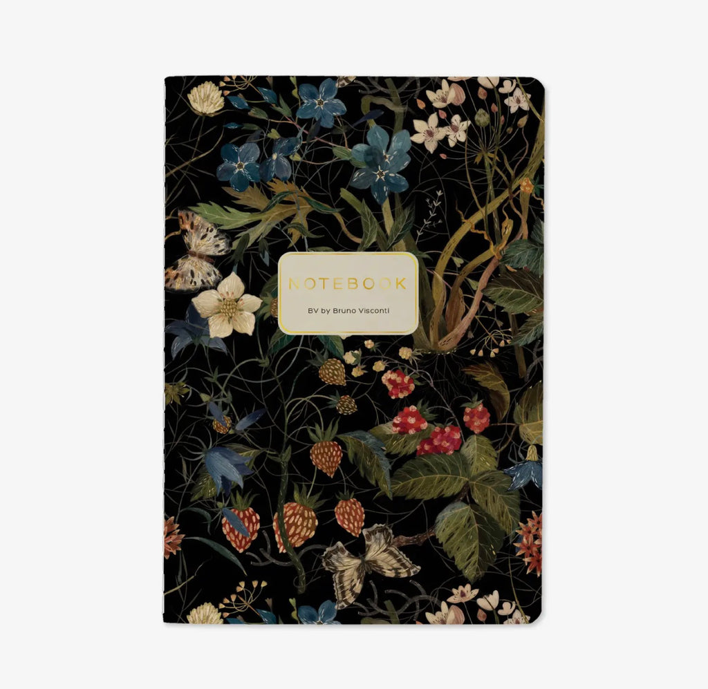 Forest flowers notebook
