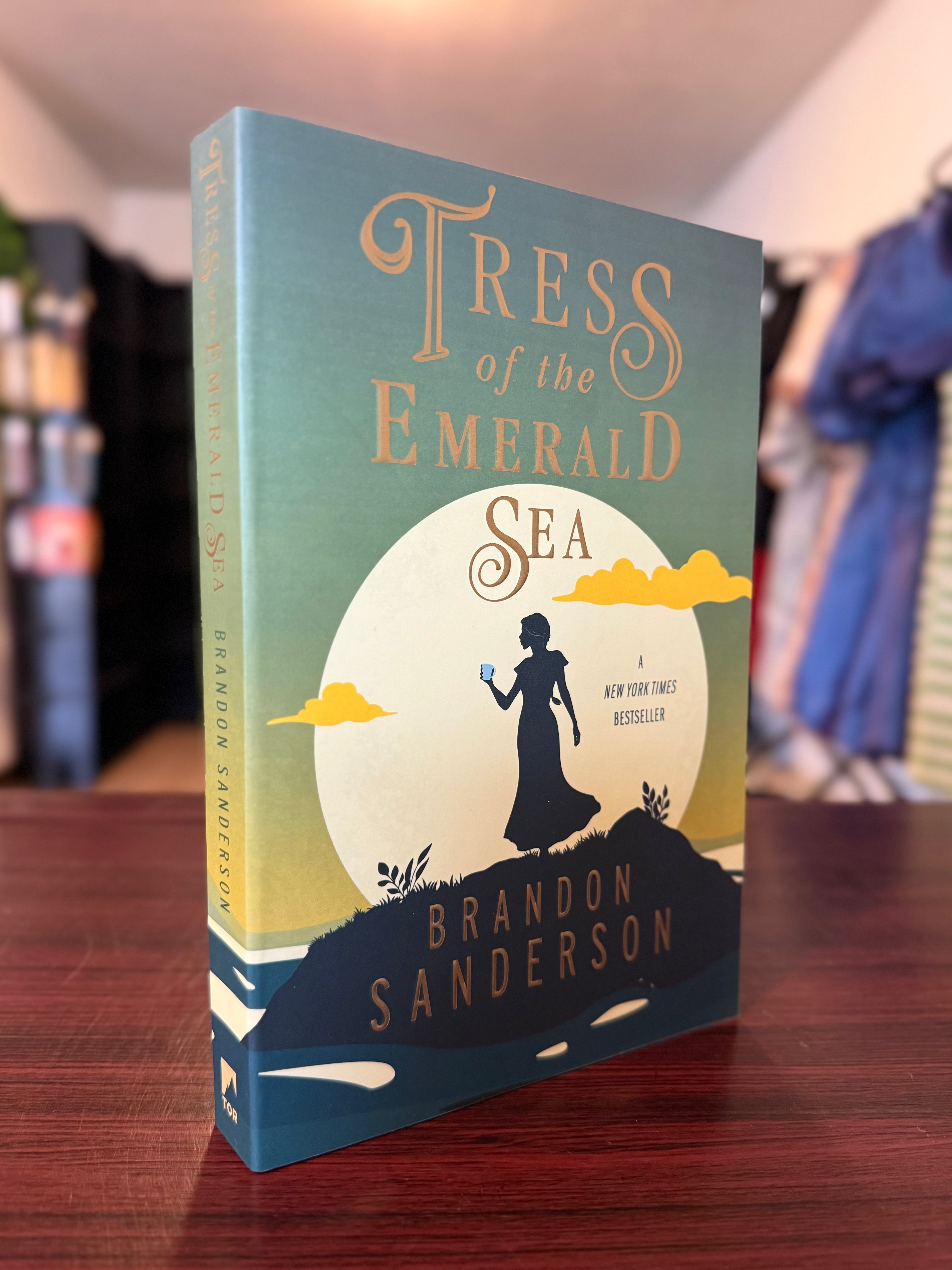 Tress of the Emerald Sea by Brandon Sanderson *paperback*