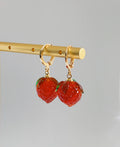 Strawberry earrings