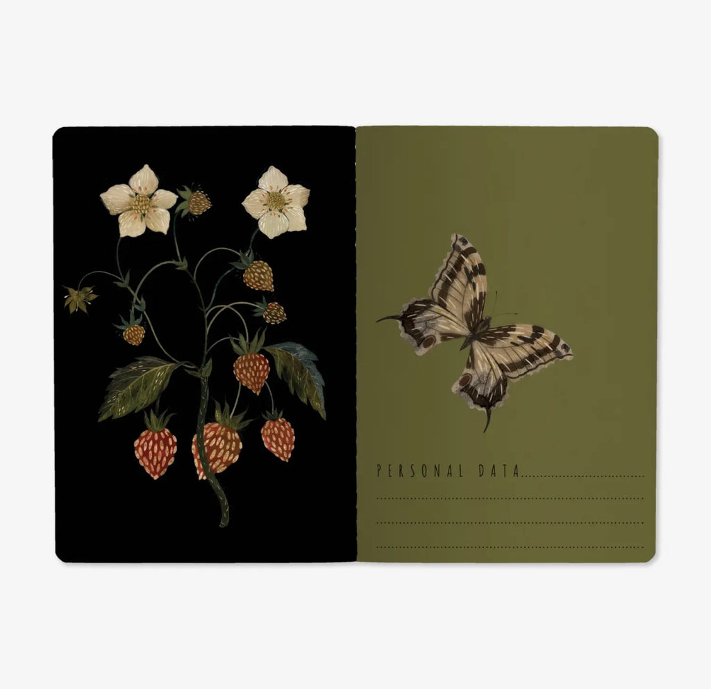 Forest flowers notebook