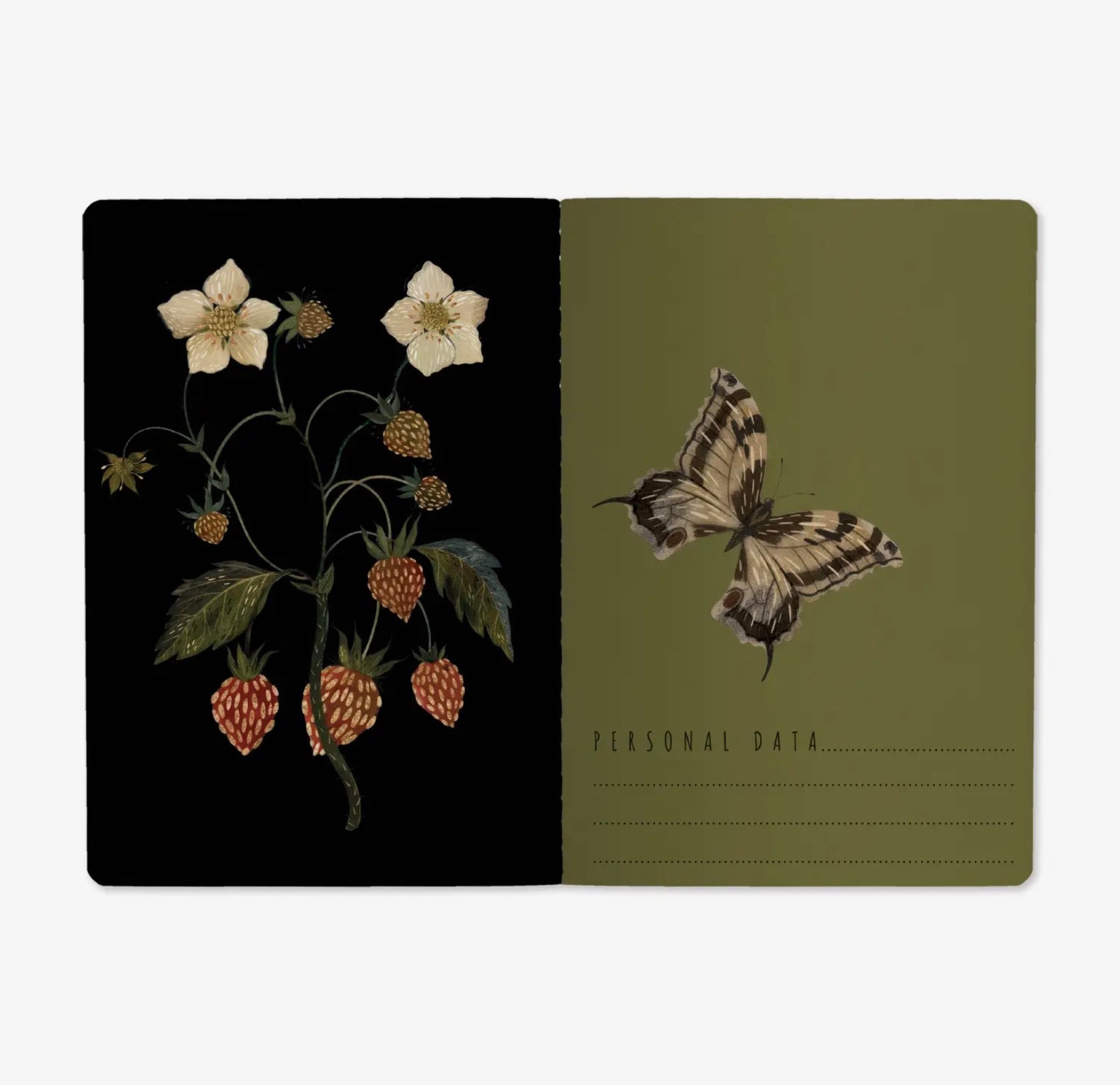 Forest flowers notebook