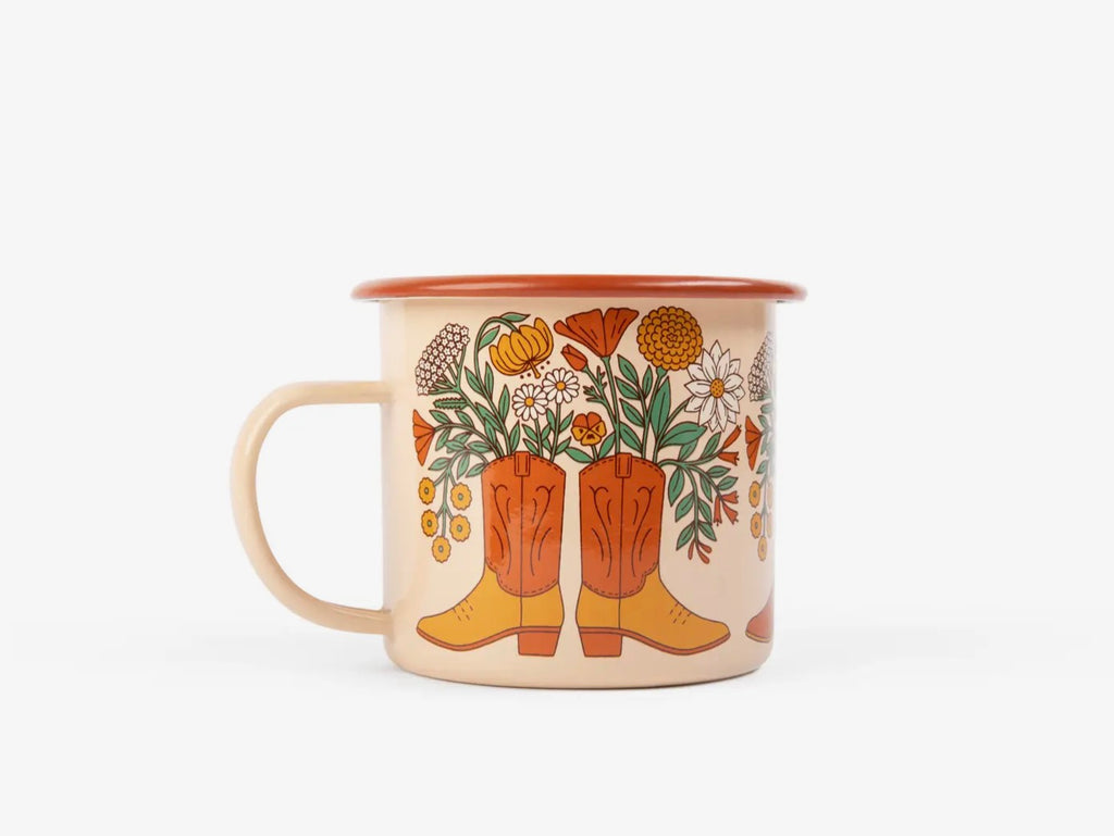 Western bloom mug