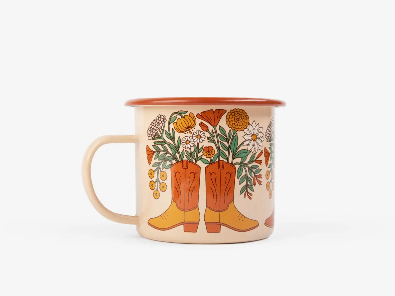 Western bloom mug
