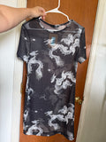 Women’s sheer dragon coverup